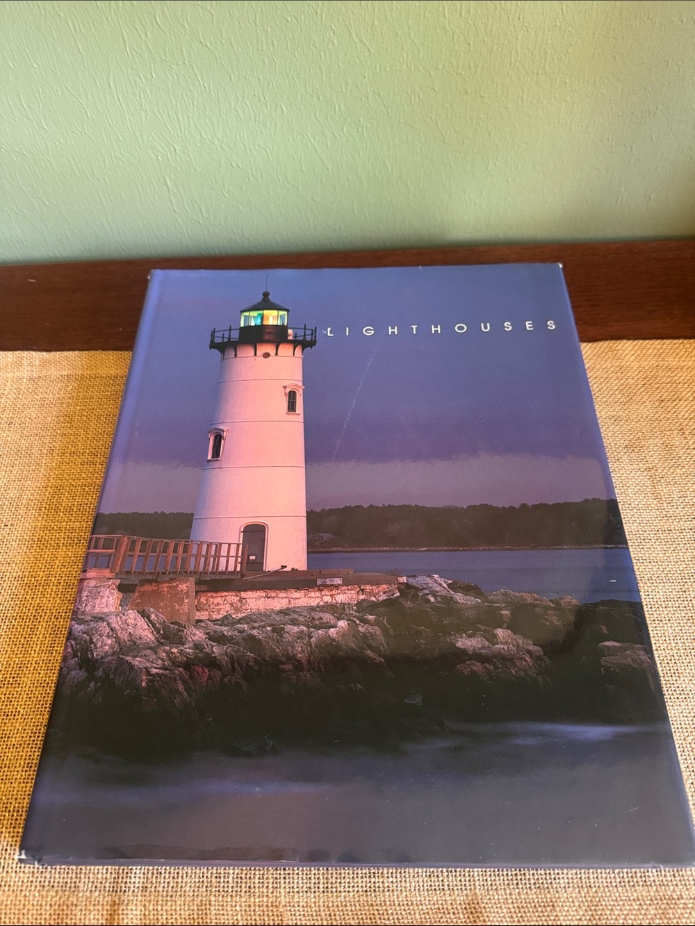 Lighthouses Hardcover Coffee Table Book 2001 Michael N Vogel